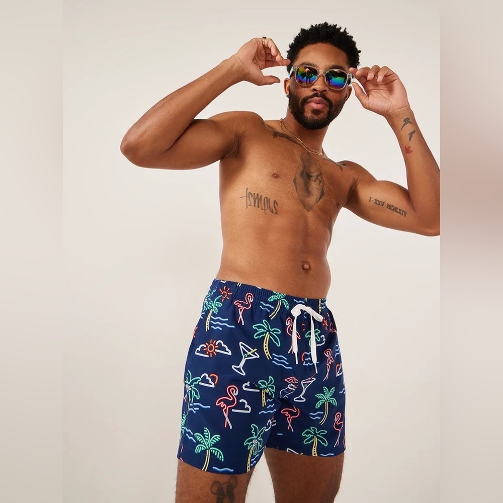 ChubbiesThe Neon Lights 5.5" Swim Trunks Size XXL